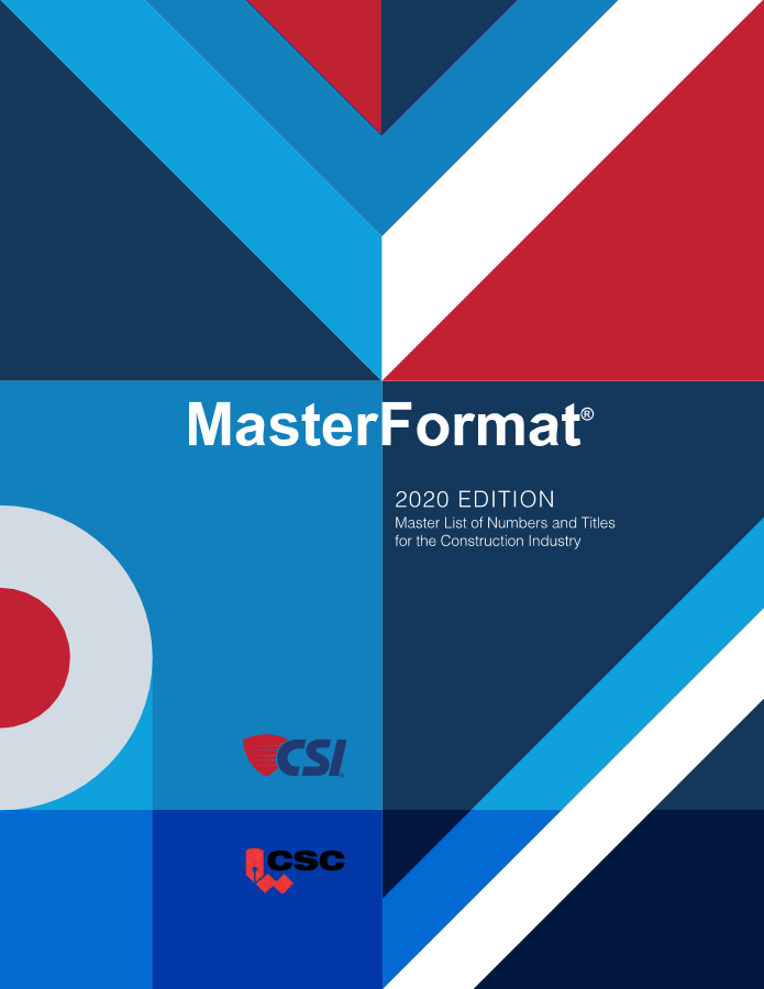 MasterFormat 2020 Edition